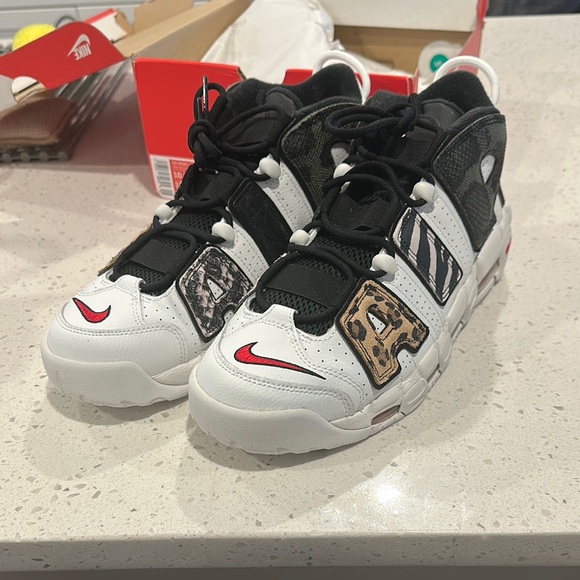 Nike Air More Uptempo Animal Pack Sneakers - Picture 2 of 4